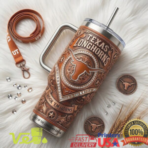 Texas Longhorns Hook 'Em Horns Legacy Edition College Football Sports Tumbler