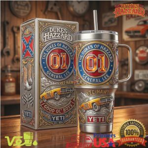 The Dukes of Hazzard General Lee 01 Good Ol' Boys 40oz Tumbler