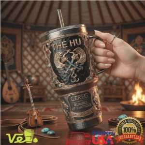 The Hu Band Gereg Rumble of Thunder Mongolian Rock Custom 40oz Tumbler