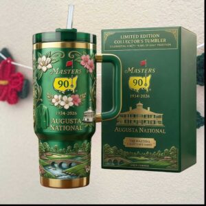 The Masters 90th Anniversary 1934 2026 Augusta National Amen Corner Collector Tumbler