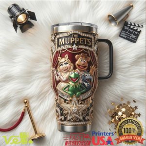 The Muppets 50 Years of Magic Anniversary Vintage Style Theater Fans Gift Men Women Tumbler