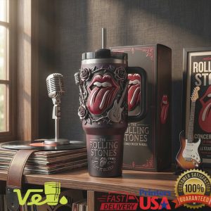 The Rolling Stones Let It Bleed Embossed 40oz Tumbler with Handle