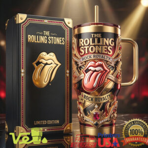 The Rolling Stones Limited Edition Rock Royalty 40oz Tumbler with Gift Box