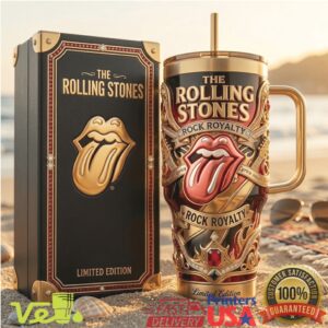 The Rolling Stones Limited Edition Rock Royalty 40oz Tumbler with Gift Box
