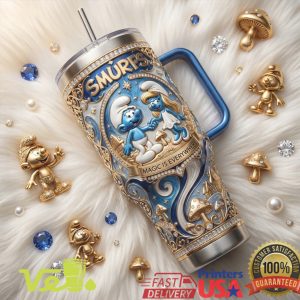 The Smurfs Magic is Everywhere Embossed 40oz Tumbler