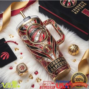 Toronto Raptors We The North NBA Championship Diamond Jewel Basketball Fans Gift Tumbler