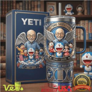 Tsutomu Shibayama Doraemon Dreams 1941 2026 Anniversary Anime Tumbler