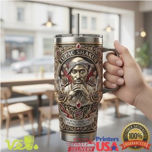 Tupac Shakur The Rose That Grew From Concrete Tribute Tumbler