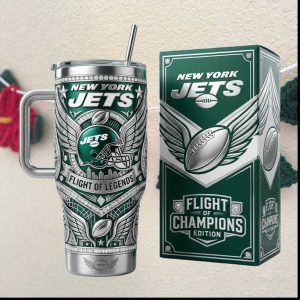 New York Jets Flight of Champions Edition NFL 40oz Tumbler