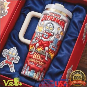 Ultraman 60th Anniversary 1966 2026 Special Edition 40oz Tumbler with Handle