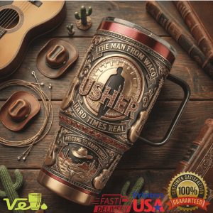 Usher The Man From Waco Hard Times Real Country Tumbler