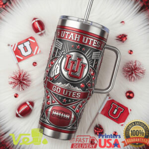 Utah Utes Go Utes Football Legacy Edition College Sports Tumbler