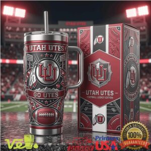 Utah Utes Go Utes Football Legacy Edition College Sports Tumbler