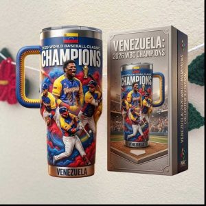 Venezuela 2026 World Baseball Classic WBC Champions Collector's Edition Tumbler