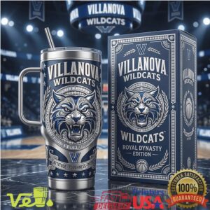 Villanova Wildcats Royal Dynasty Edition College Basketball Tumbler