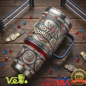 WWE Royal Rumble Road to WrestleMania 40oz Collector's Tumbler