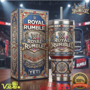 WWE Royal Rumble Road to WrestleMania 40oz Collector's Tumbler