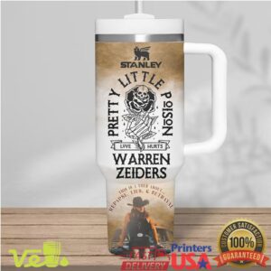 Warren Zeiders Pretty Little Poison Tour 2024 Vintage Country Music Fan Stainless Steel Insulated Tumbler