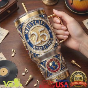 Westlife 25 Years World Tour 40oz Tumbler I Have A Dream 25th Anniversary Edition