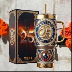 Westlife 25th Anniversary World Tour “I Have A Dream” Commemorative Tumbler