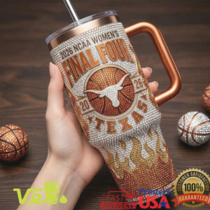 Texas Longhorns 2026 NCAA Women's Final Four Basketball Championship Tumbler