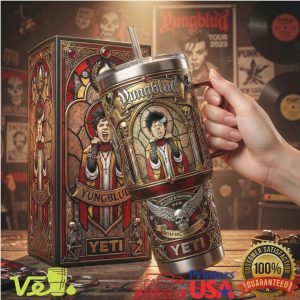 Yungblud Dominic Harrison Signature Art Relief 40oz Tumbler