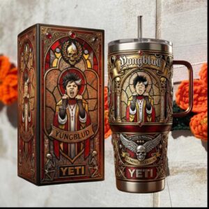 Yungblud Dominic Harrison Up Close And Personal Tour Gothic Punk Gift Stainless Steel Insulated Tumbler