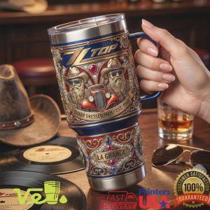 ZZ Top Sharp Dressed Man La Grange Texas Rock Tour Vintage Fans Tumbler