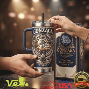 Gonzaga Bulldogs Timeless Championship Edition Basketball Pride Tumbler