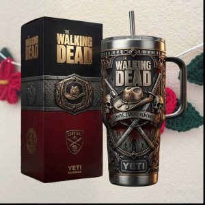 The Walking Dead “Survive Endure Remember” Yeti Style Survival Tumbler