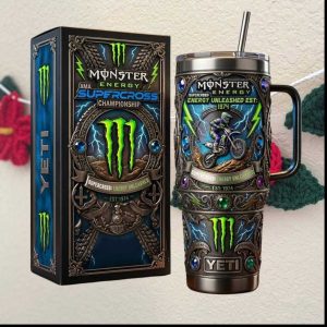 Monster Energy Supercross Championship “Energy Unleashed” Racing Tumbler