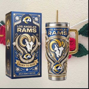 Los Angeles Rams “Born To Rise” Bold Legacy Edition 40oz Tumbler
