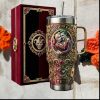 Spain RFEF National Team Gold Trophy Glitter Galaxy 40oz Tumbler Wrap Spain RFEF National Team Gold Trophy Glitter Galaxy 40oz Tumbler Wrap