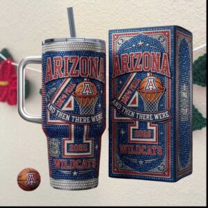 Arizona Wildcats Men’s Final Four 2026 Basketball Commemorative Tumbler Arizona Wildcats Men’s Final Four 2026 Basketball Commemorative Tumbler