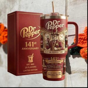 Dr Pepper 141st Anniversary Ultimate Legacy 1885 2026 Steampunk Tumbler