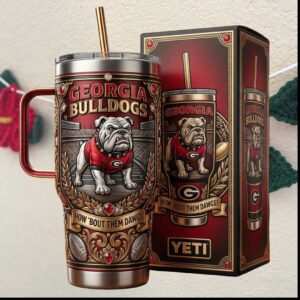 Georgia Bulldogs How Bout Them Dawgs NCAA Sports Tumbler Georgia Bulldogs How Bout Them Dawgs NCAA Sports Tumbler