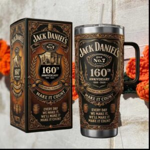 Jack Daniel's 160th Anniversary 1866 2026 Old No 7 Whiskey Tumbler