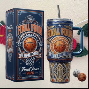 NCAA Final Four Indianapolis Illinois 2026 Tumbler NCAA Final Four Indianapolis Illinois 2026 Tumbler