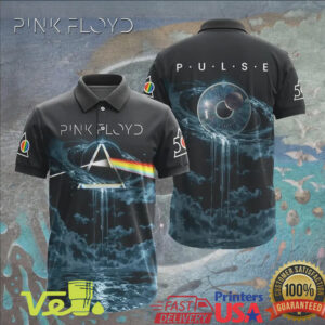 Pink Floyd Pulse Album Cover 50th Anniversary Dark Side Moon Rock Band T Shirt