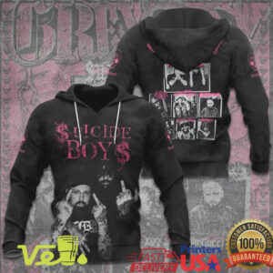Suicide Boys Grey Day Tour Hip Hop Rap Graphic T Shirt Streetwear Style Fan Apparel